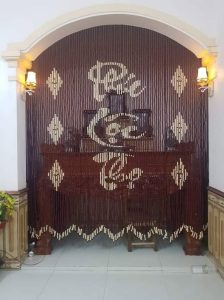 rèm gỗ hạt phong thủy 